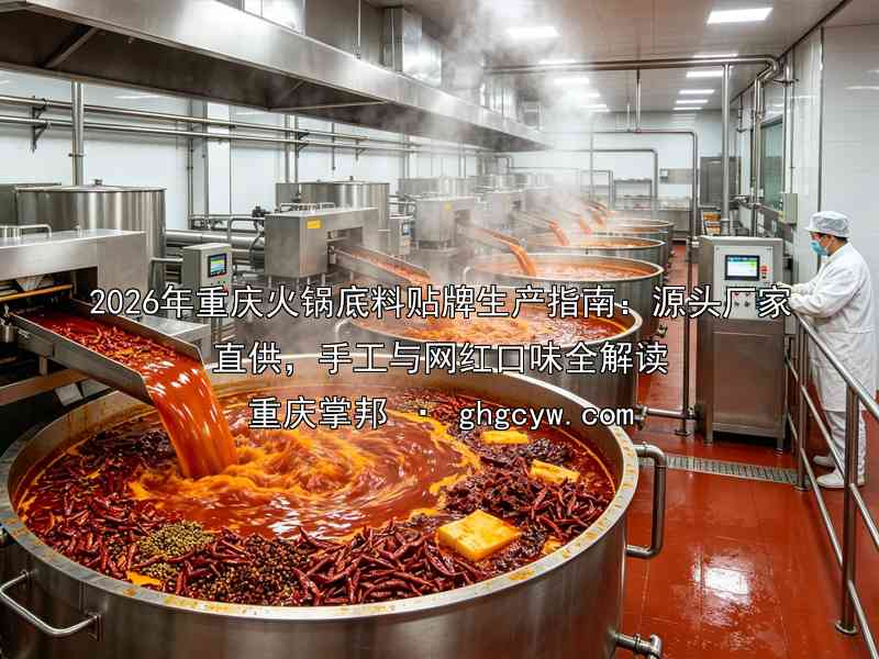 2026年重庆火锅底料贴牌生产指南：源头厂家直供，手工与网红口味全解读