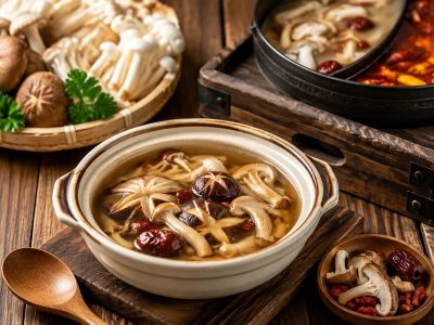 重庆菌汤底料好在哪？鲜香醇厚，还原地道山城清汤味