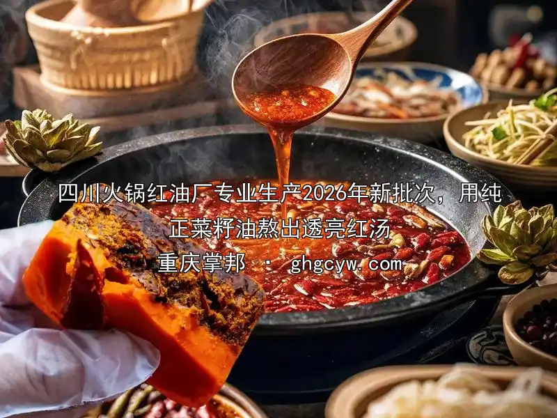 四川火锅红油厂专业生产2026年新批次，用纯正菜籽油熬出透亮红汤