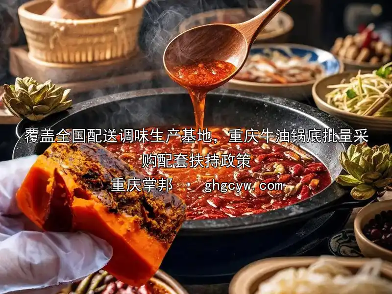 覆盖全国配送调味生产基地，重庆牛油锅底批量采购配套扶持政策