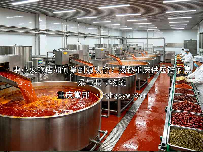 中小火锅店如何拿到源头价？揭秘重庆供应链的集采与共享物流