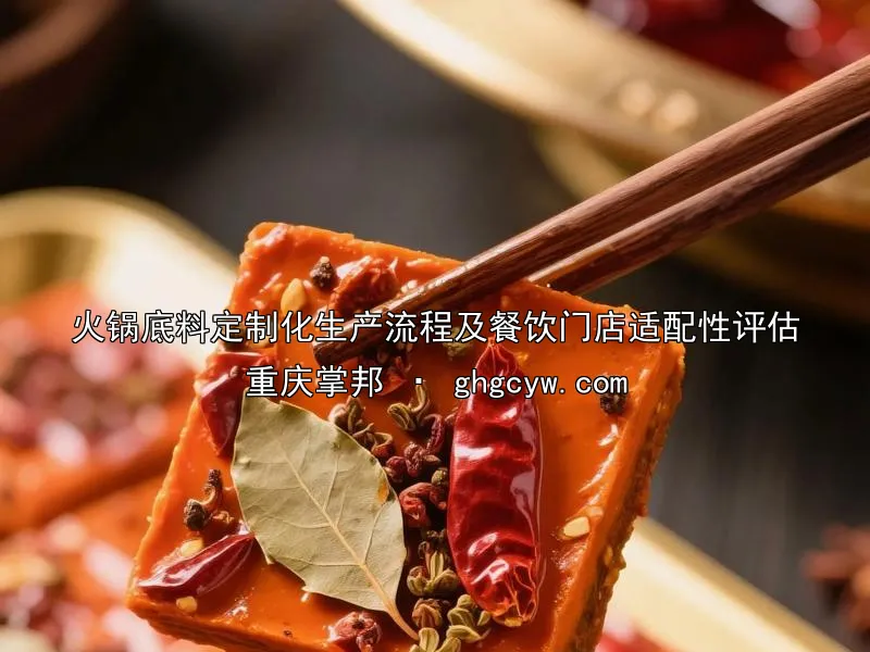 火锅底料定制化生产流程及餐饮门店适配性评估