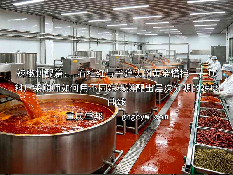 辣椒拼配篇： 石柱红与子弹头的黄金搭档——底料厂采购师如何用不同辣椒拼配出层次分明的辣度曲线